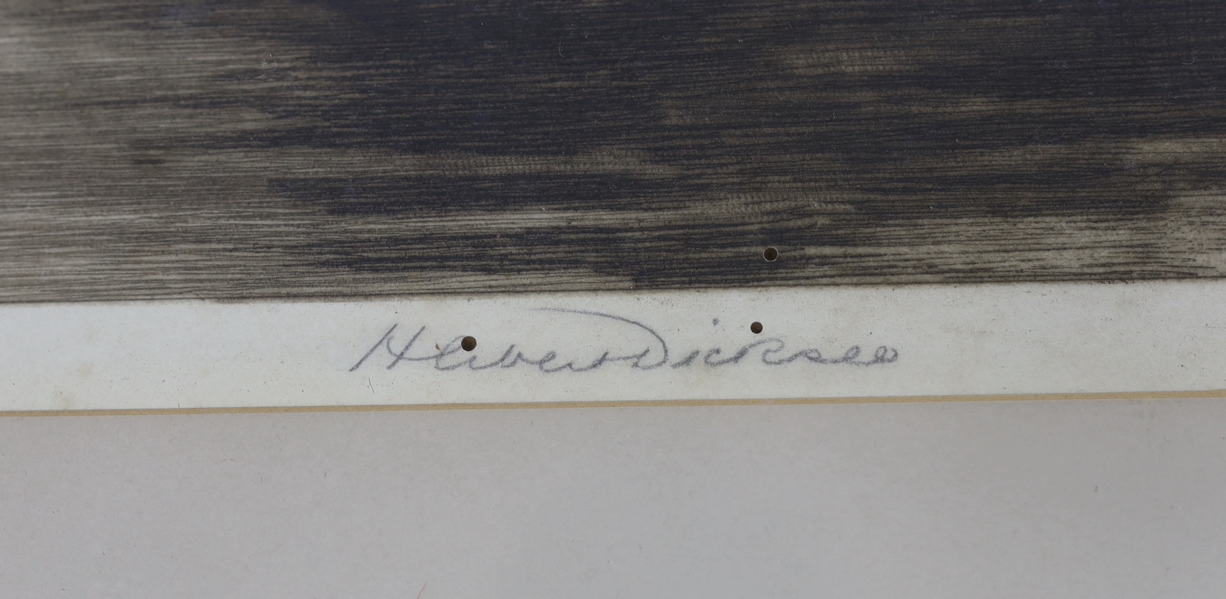 Herbert Dicksee (1862-1942), etching, 'Thirst', signed in pencil, publ. 1911, 44 x 70cm